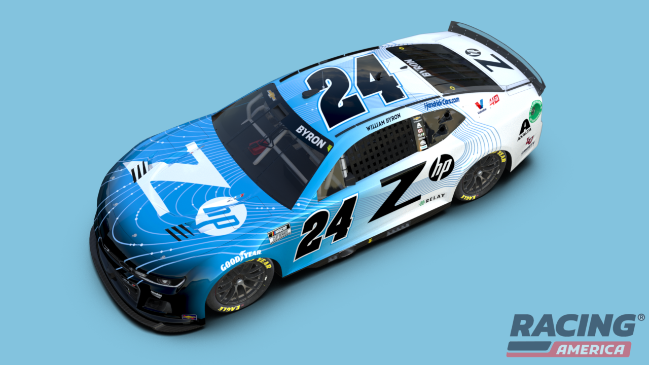 hero image for Hendrick Motorsports Displays Newly-Designed Z by HP Schedule for William Byron