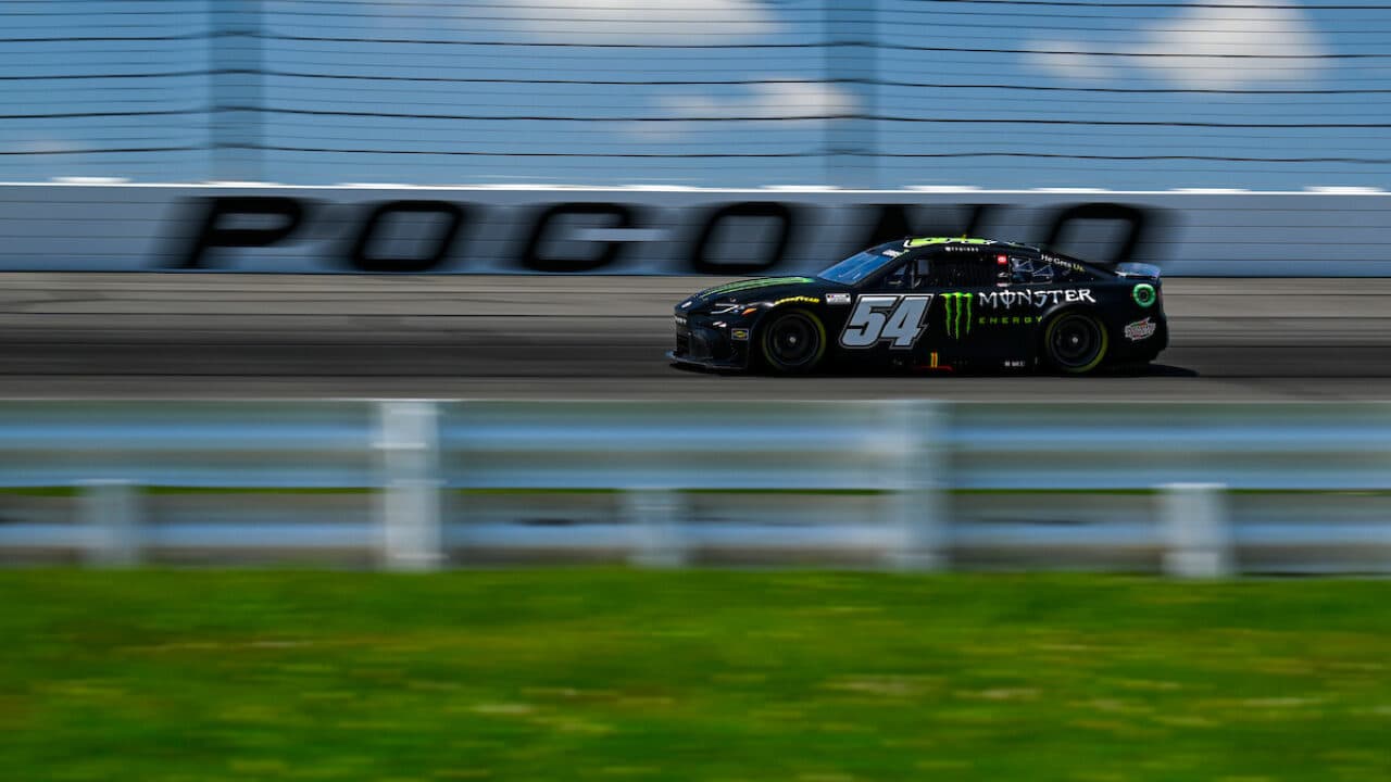 hero image for Ty Gibbs Collects Second NASCAR Cup Series Pole at Pocono