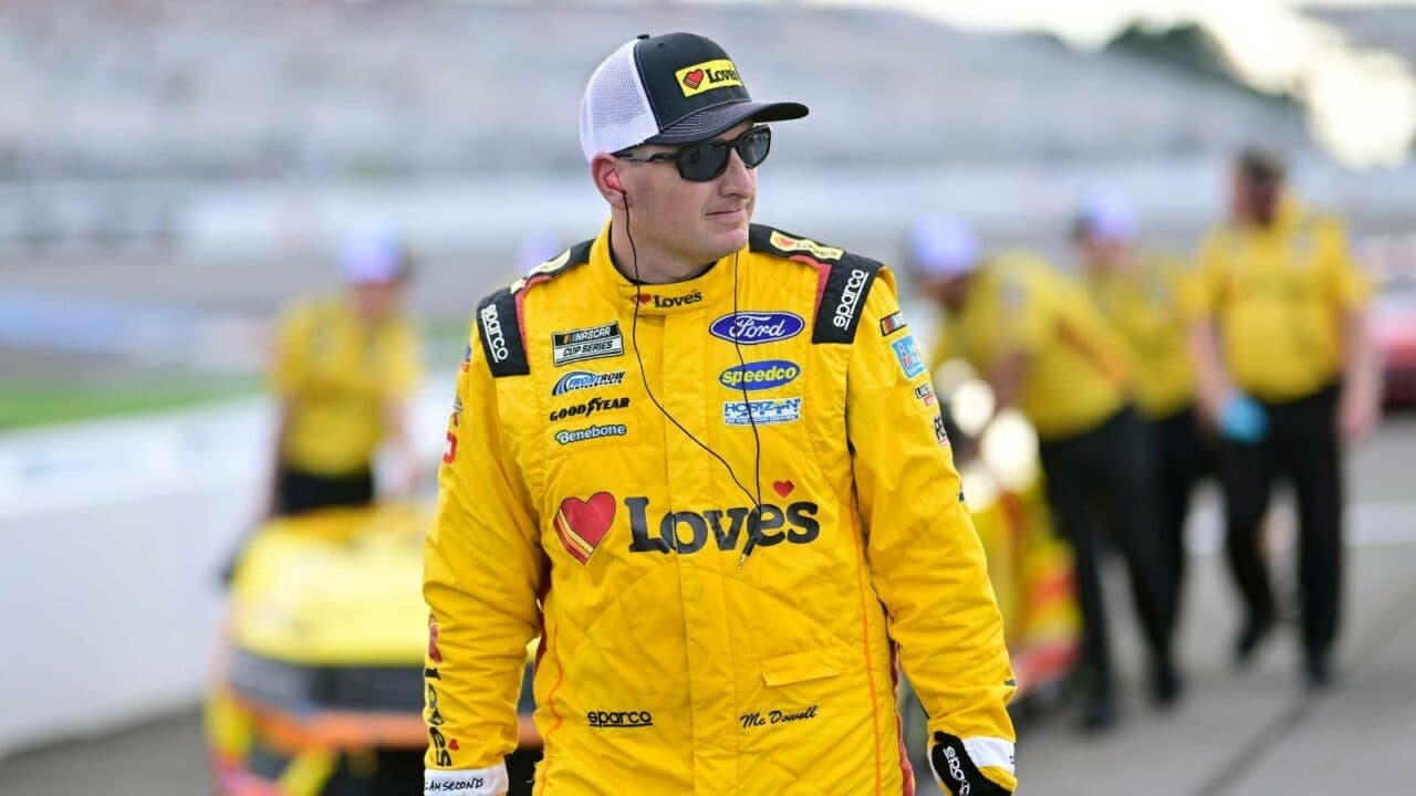 hero image for Michael McDowell Notches Fifth Career Pole; Fourth Superspeedway Pole of 2024