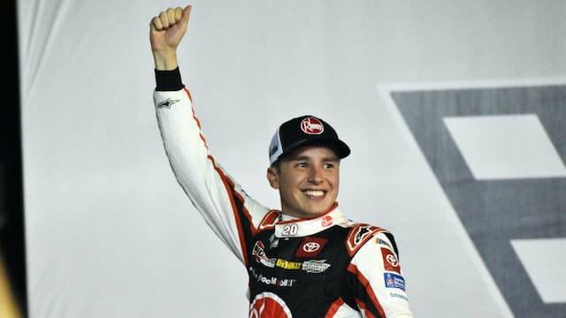 52624 Charlotte Cup Post Race Victory Lane Christopher Bell 1