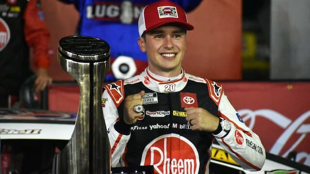 52624 Charlotte Cup Post Race Victory Lane Christopher Bell 3