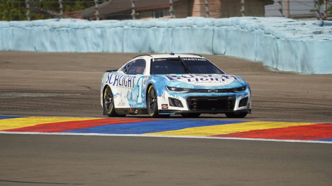 hero image for Ross Chastain Earns Surprise Pole at Watkins Glen International