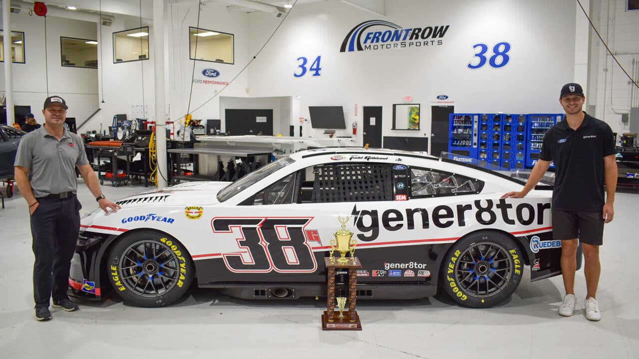 hero image for Todd Gilliland Honoring Short Track Roots with Darlington Throwback Scheme