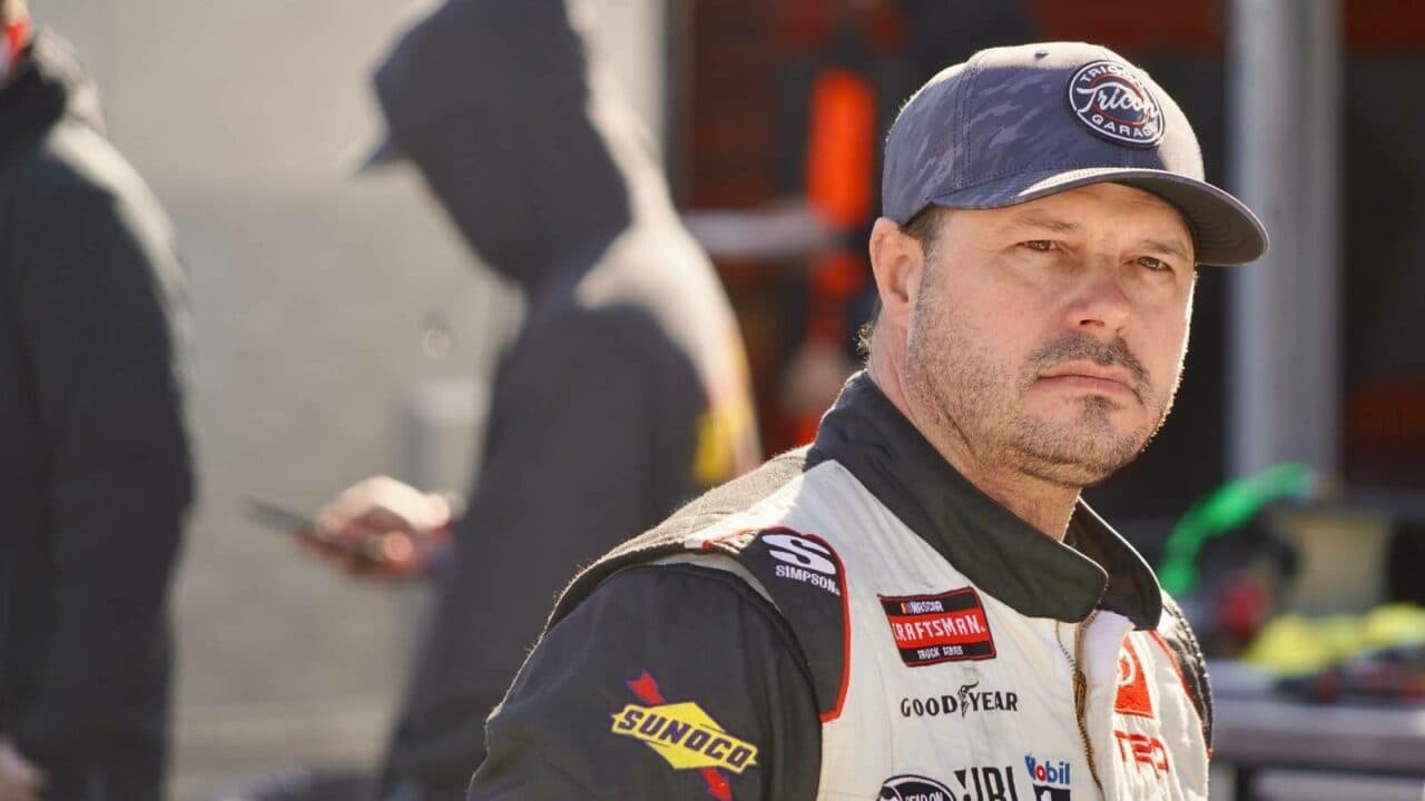 hero image for David Gilliland Chasing Good Times, Tom Dawson Trophy With Newly-Built Car