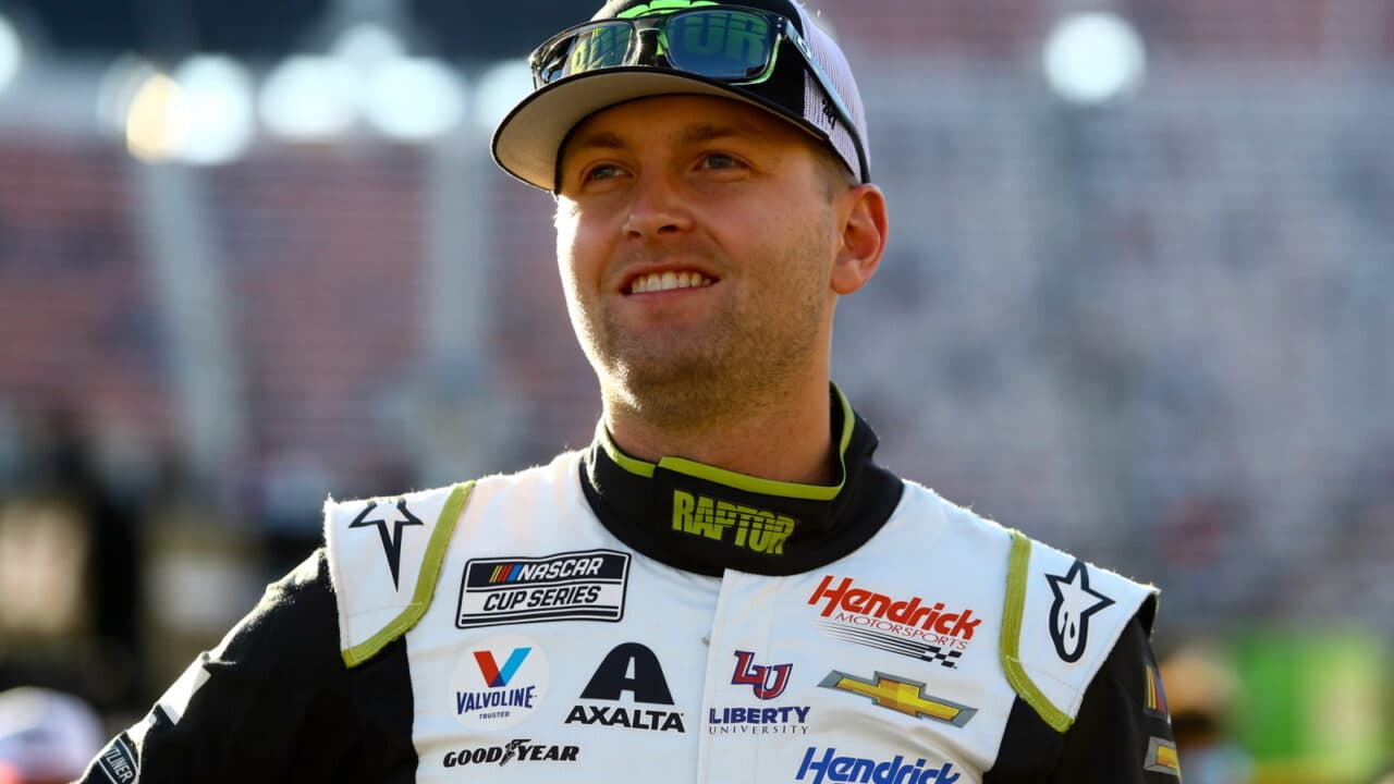 hero image for William Byron on Pole at Pocono; Martin Truex Jr. to Line Up Alongside