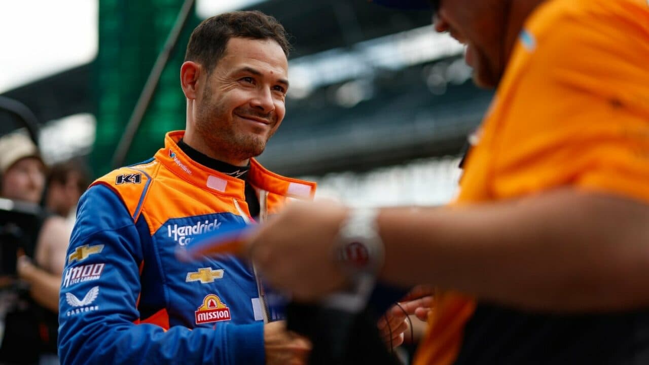 hero image for Kyle Larson to Start Fifth in First Indy 500; Scott McLaughlin Sets Indy 500 Qualifying Record With Pole