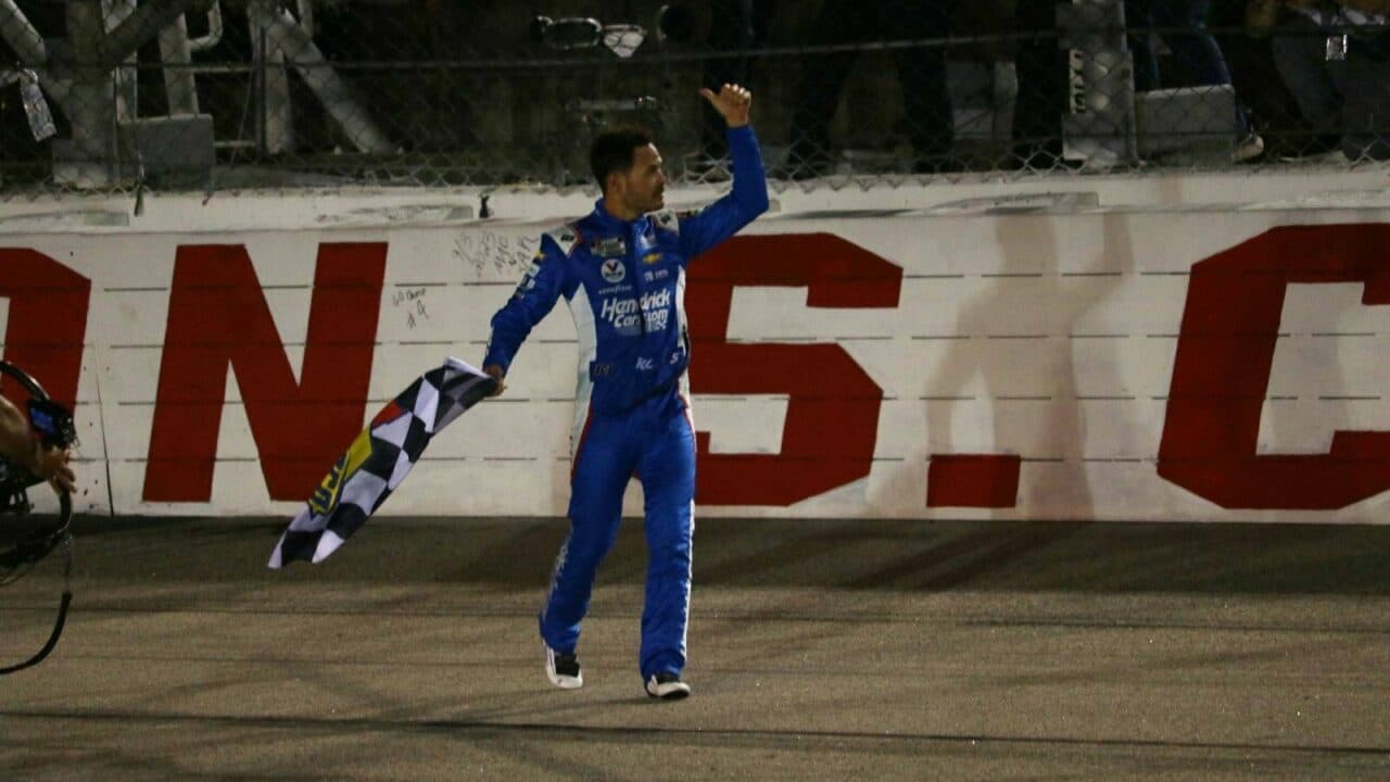hero image for Kyle Larson Starts Playoffs With Win at Darlington Amid Rough Night For Playoff Contenders