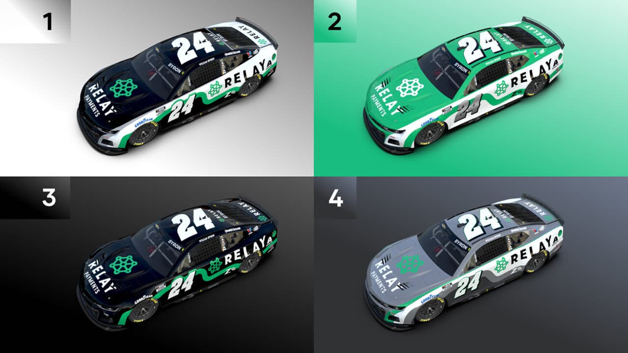 hero image for Relay Payments Running Fan Vote for William Byron's Paint Scheme