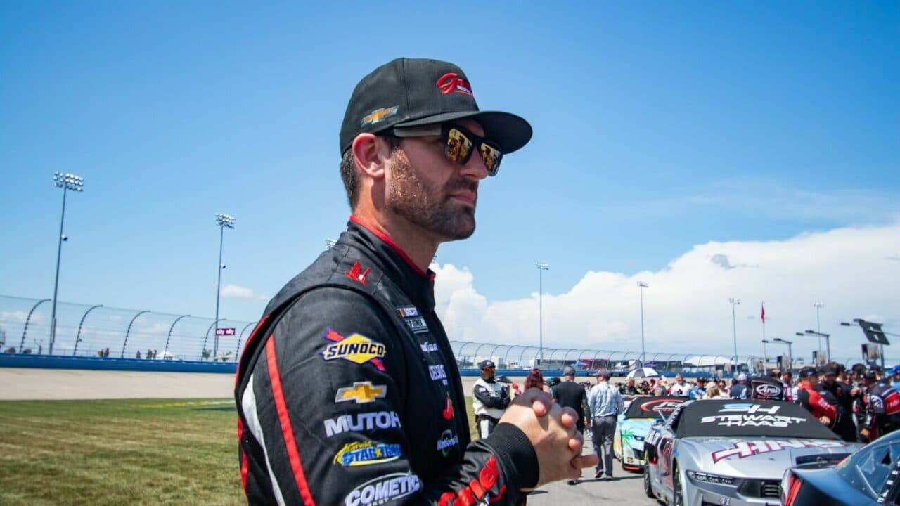 hero image for Corey LaJoie Not Returning to Spire Motorsports for 2025 NASCAR Cup Season