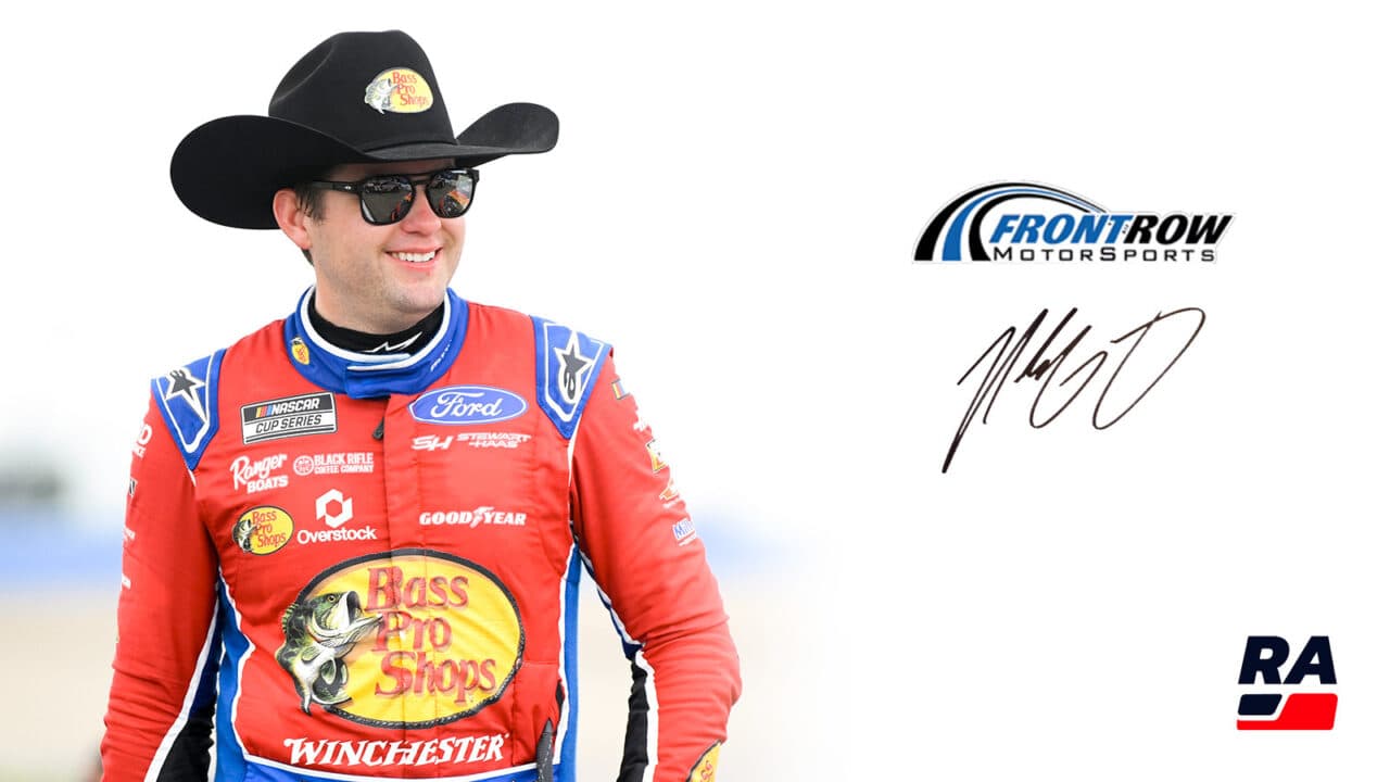 hero image for Front Row Motorsports Adds Noah Gragson to 2025 NASCAR Cup Series Driver Lineup