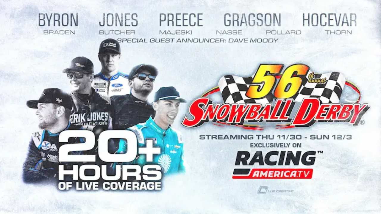 hero image for SPECIAL OFFER: 20% OFF All Access Snowball Derby PPV for Racing America Subscribers