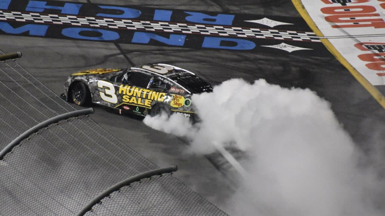 hero image for Austin Dillon Claims Richmond Victory with Last-Lap Bonzai Move