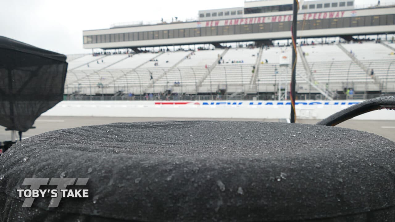 hero image for Toby's Take: While Not Perfect, Plenty of Positives Came From NASCAR's Loudon Wet-Weather Experiment