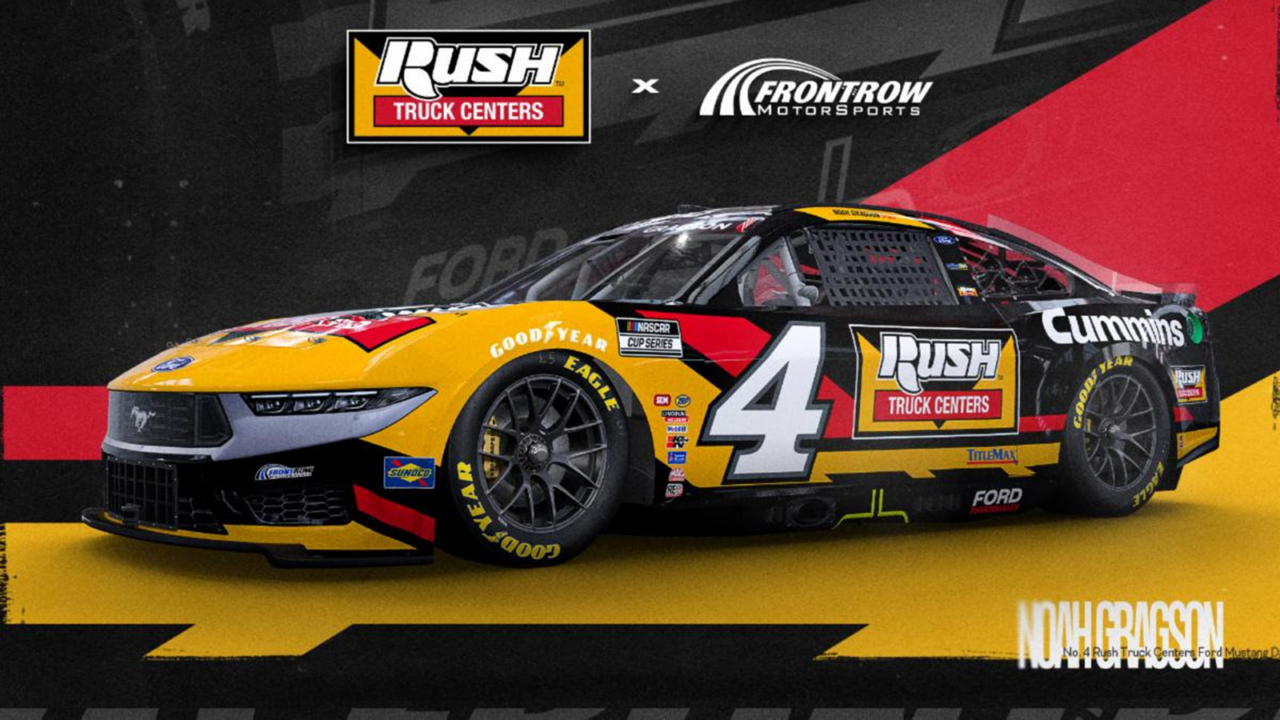 hero image for Rush Truck Centers Joins Noah Gragson, Front Row for Eight Races