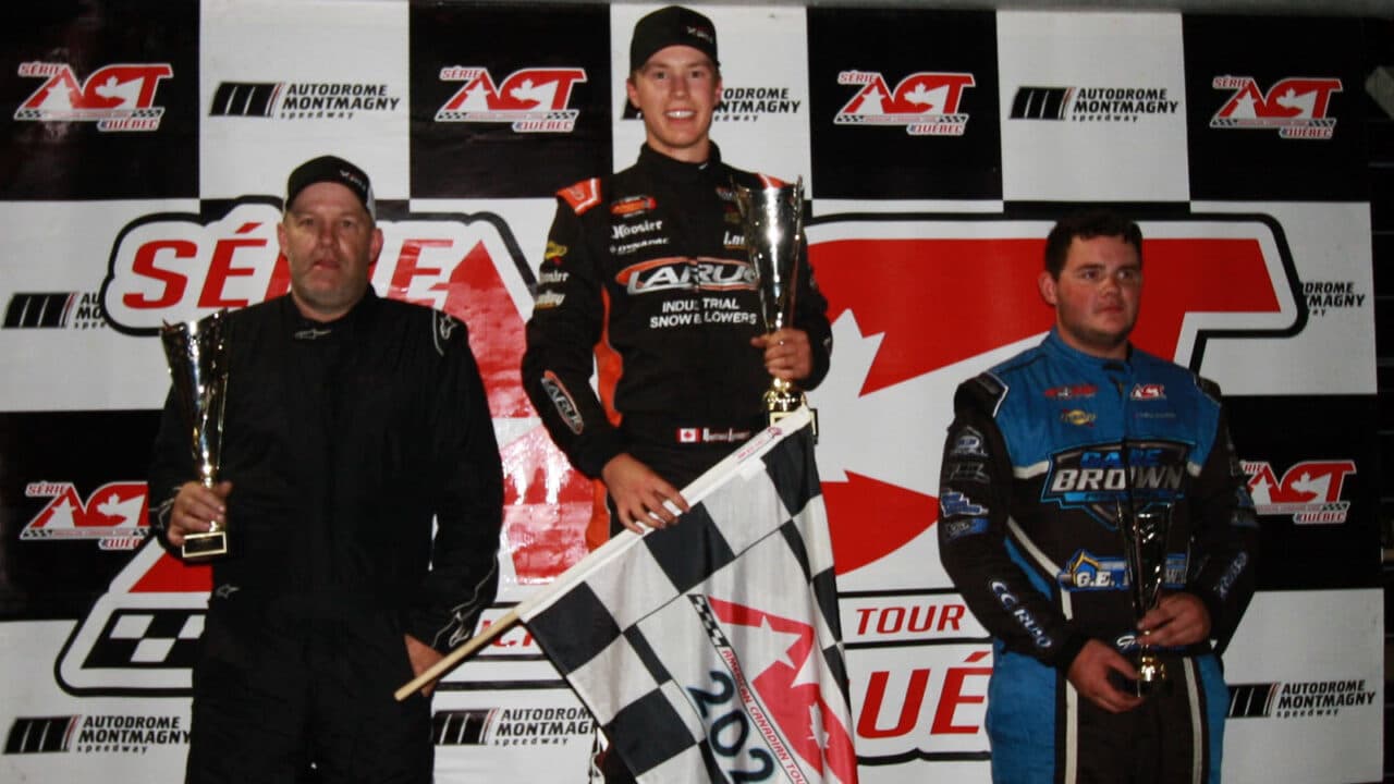 hero image for Lessard Powers Up to Take Second Career CAN-AM 200 Win on the American-Canadian Tour