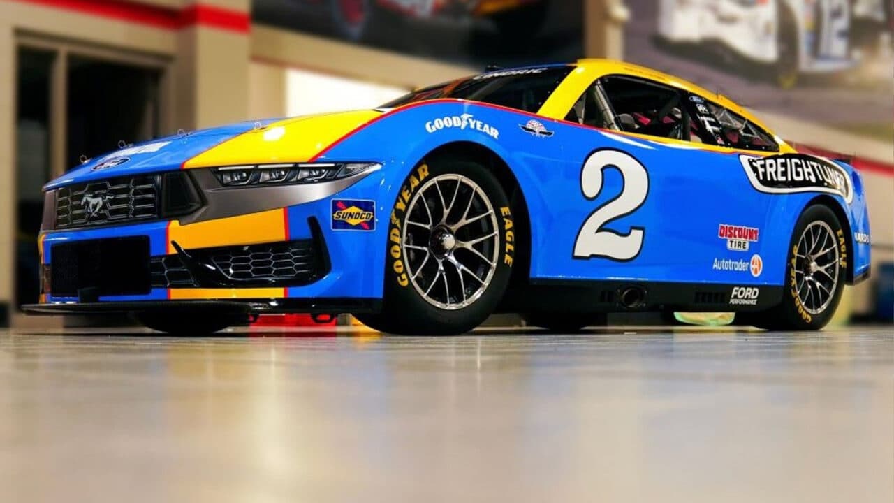 hero image for Austin Cindric, Freightliner Celebrating No. 2 Legacy With Dale Earnhardt Throwback