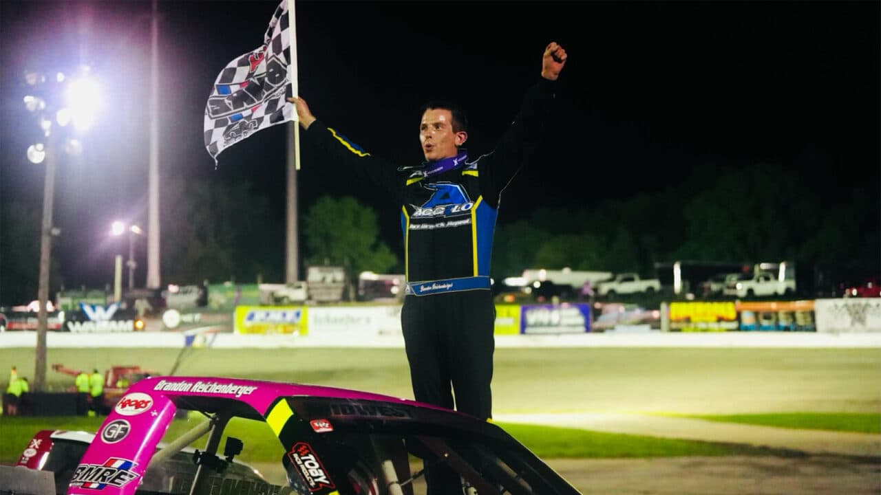 hero image for Reichenberger Tops Midwest Truck Series Field in Slinger's Prelude to the Nationals