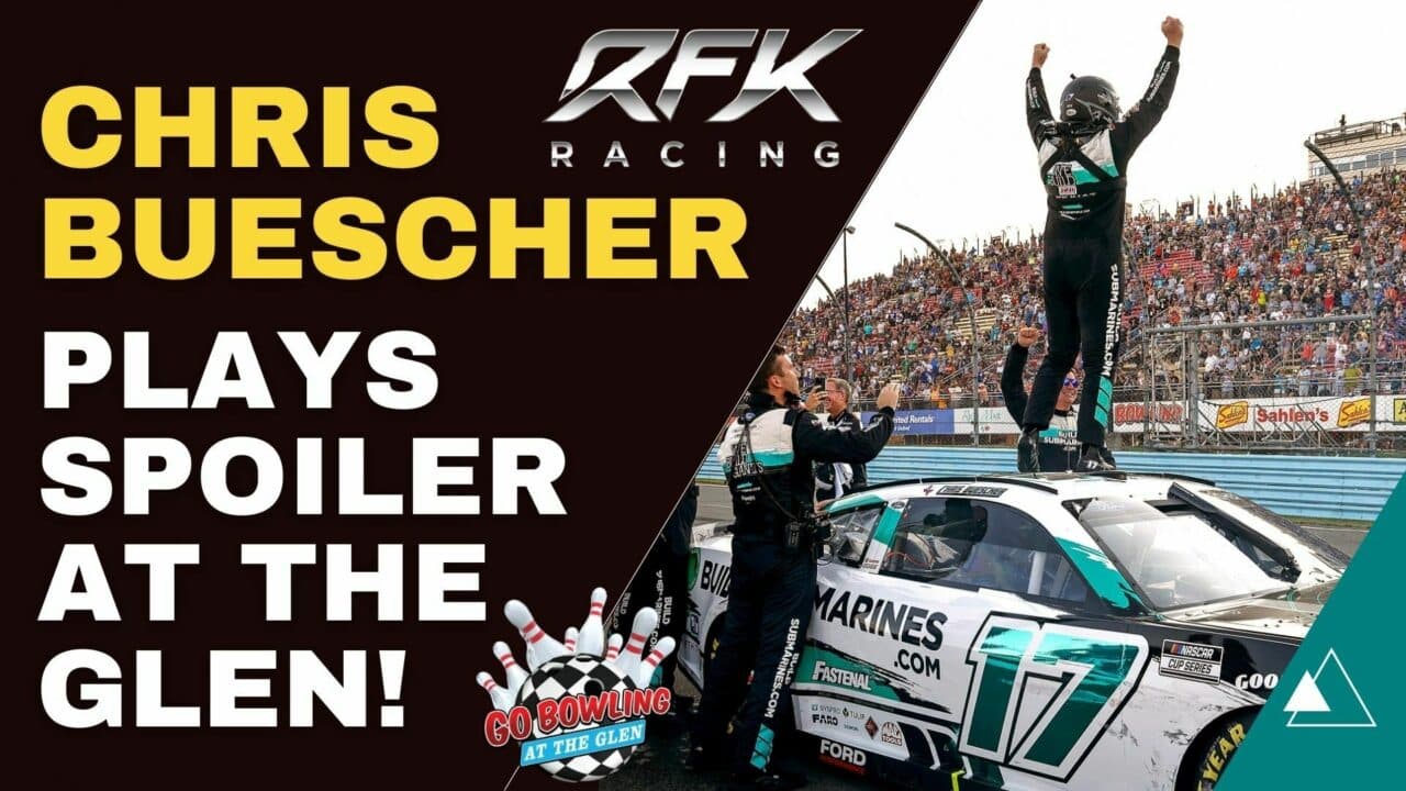 hero image for VIDEO: Buescher Plays Spoiler at Watkins Glen, Celebrates Victory