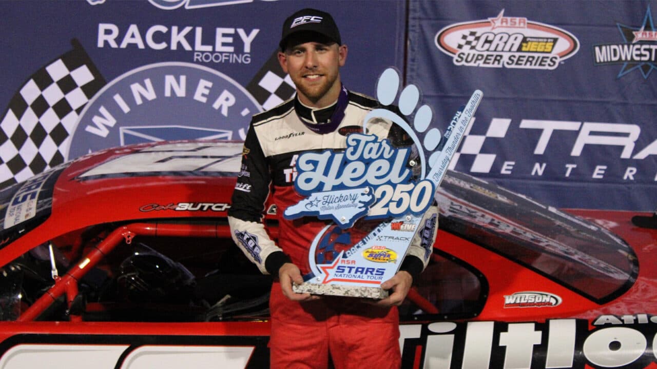 hero image for Cole Butcher Scores Second ASA Win of Season in Tar Heel 250 at Hickory