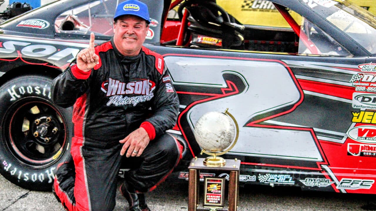 hero image for Wilson Survives Dramatic Battle at Winchester, Returns to Victory Lane