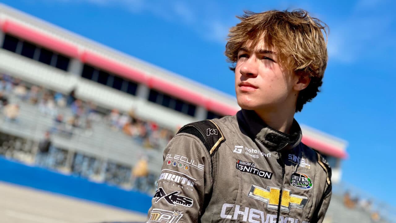 hero image for Gavan Boschele Joins Rackley W.A.R. Driver Development Program