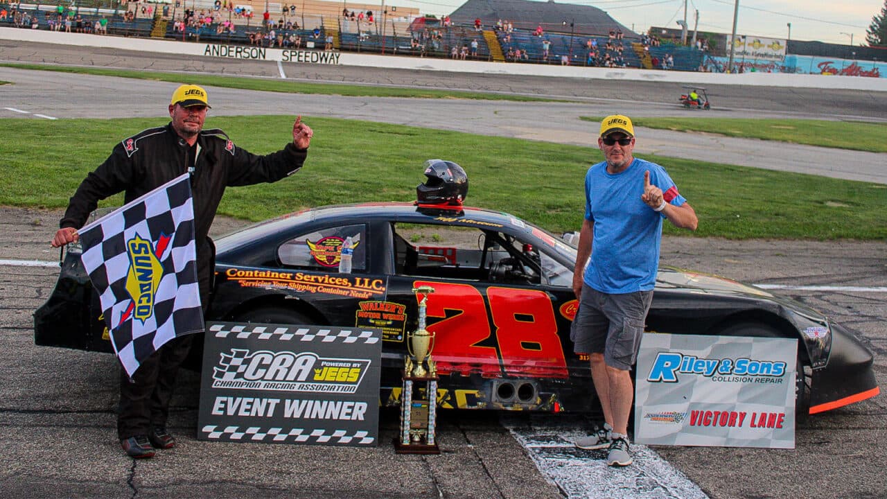 hero image for Jeff Marcum Continues Winning Ways at Anderson Speedway