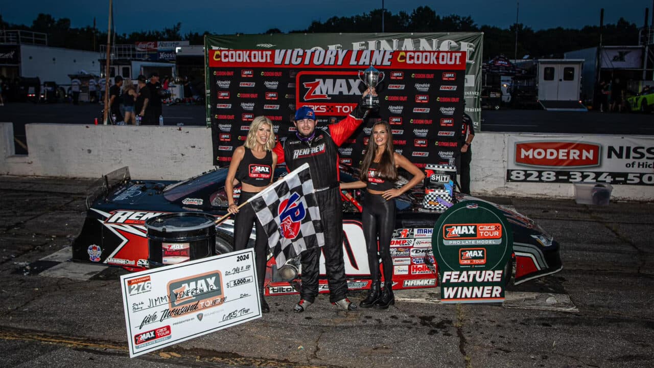 hero image for Eventful Throwback 276 at Hickory Produces Two First-Time CARS Tour Winners