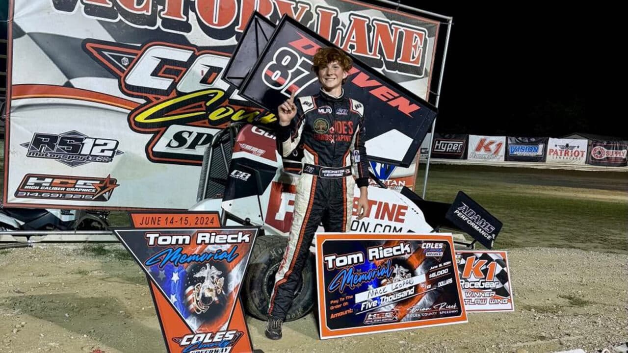 hero image for Mack Leopard Scores $5,000 Victory During Tom Rieck Memorial