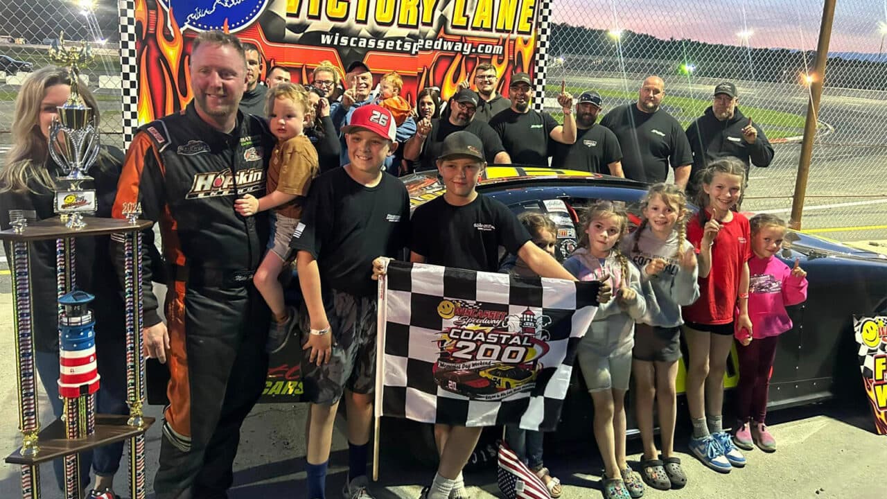 hero image for Mike Hopkins Spins to Win Second Straight Coastal 200 at Wiscasset