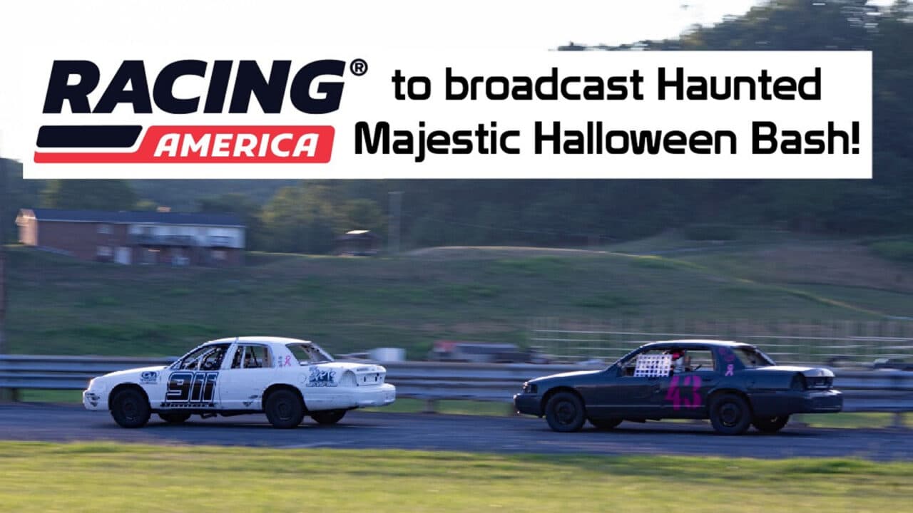 hero image for Racing America to Broadcast Haunted Majestic Halloween Bash at Ona Speedway on October 26