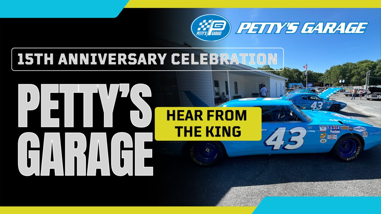 hero image for VIDEO: Hear From 'The King' at Petty's Garage 15th Anniversary Celebration