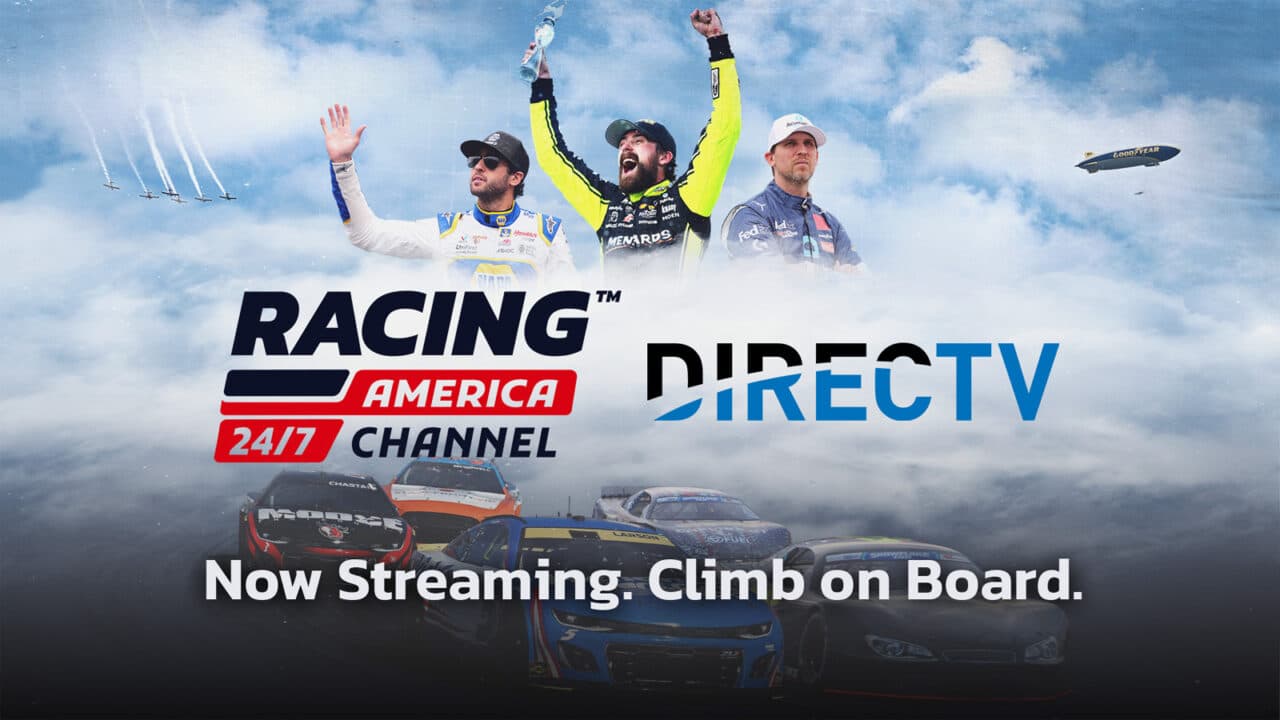 hero image for Racing America 24/7 Channel Joins DIRECTV Streaming Lineup