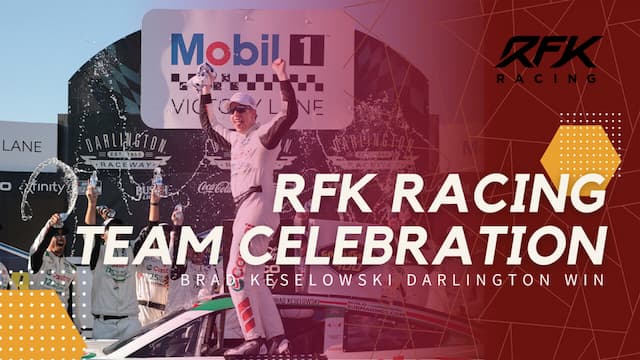RFK Racing Team Celebration Darlington