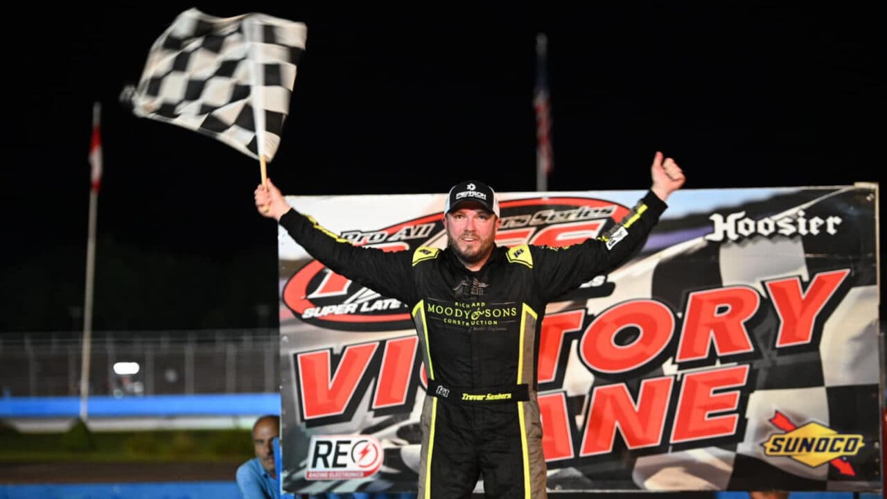 hero image for Trevor Sanborn Dominates Mid-Week PASS Oxford 250 Tuneup