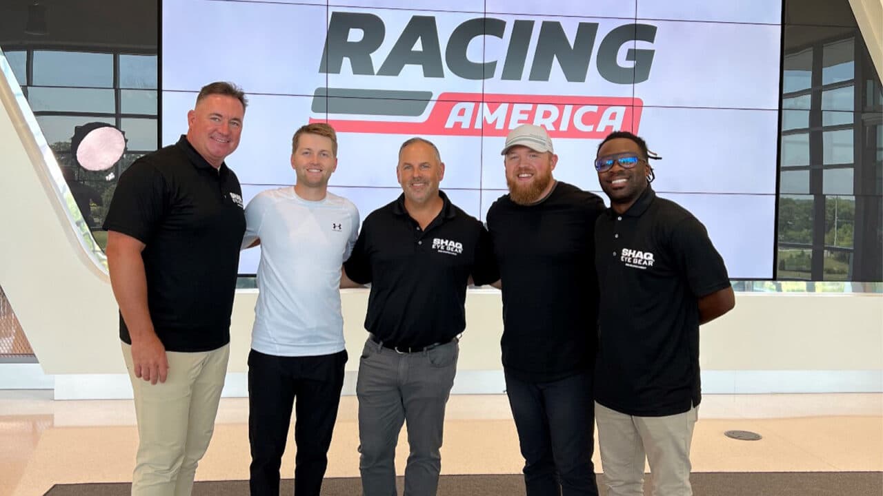 hero image for Racing America Welcomes Shaq Eye Gear by Zyloware Into the Draft With a New Brand Partnership