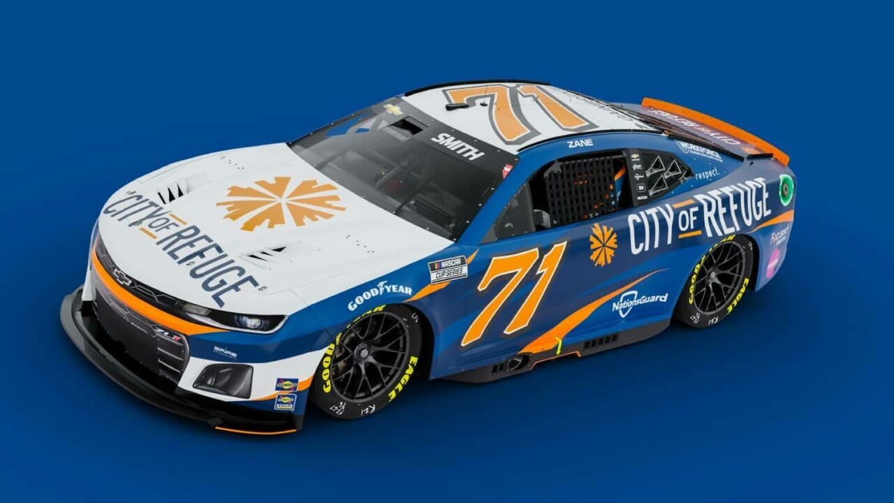 hero image for City of Refuge Partners with Zane Smith for Ambetter Health 400 at Atlanta